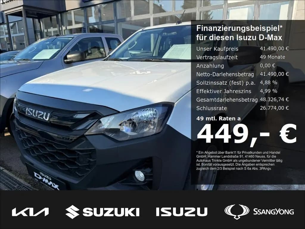 Main__Slider__Photo:Isuzu D-Max Space Cab 4WD L Laderaumbeschichtung Apple null-0