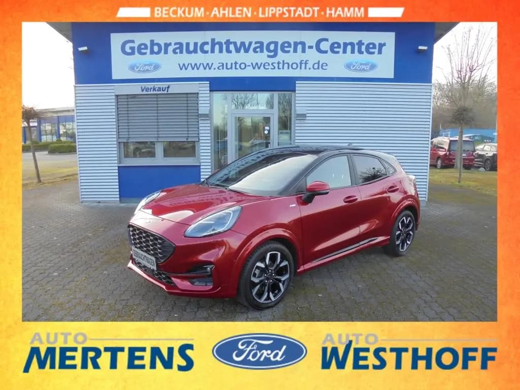 Main__Slider__Photo:Ford Puma ST-Line X 1.0 Navi Kamera LED Winter-Paket 01/2020-0