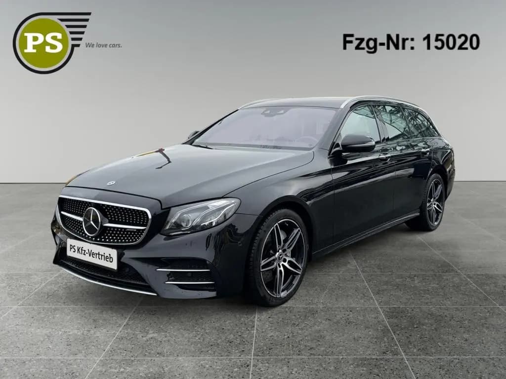 Main__Slider__Photo:Mercedes-Benz E-Class 43 AMG T 4Matic Luftfederung Navi Digitales Co 09/2017-0