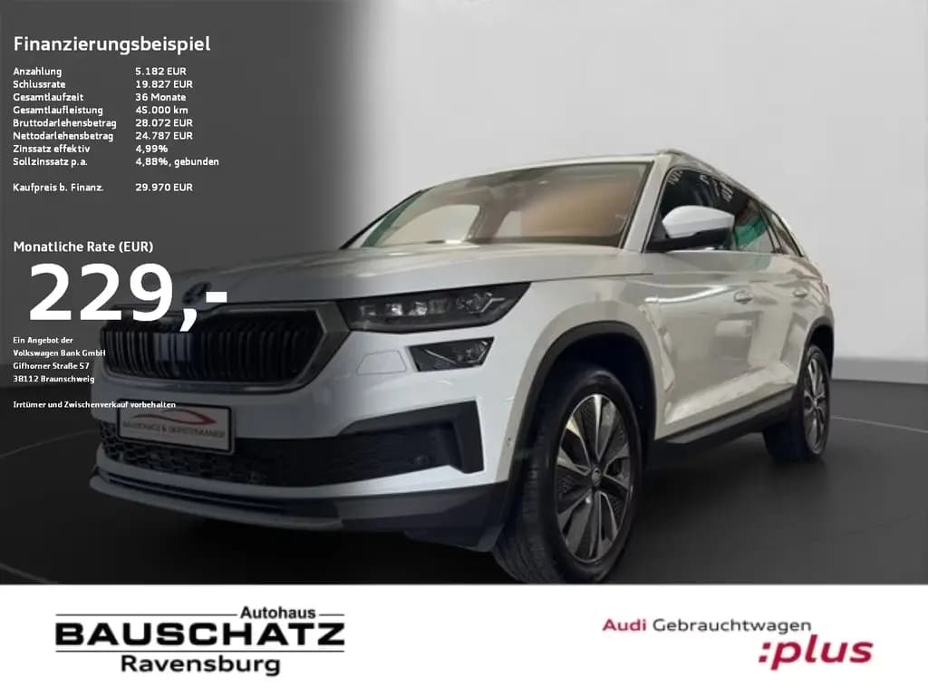 Main__Slider__Photo:Skoda Kodiaq 1.5 TSI DSG Tour LED*RFK*ACC*NAVI*SZH Kli 07/2022-0
