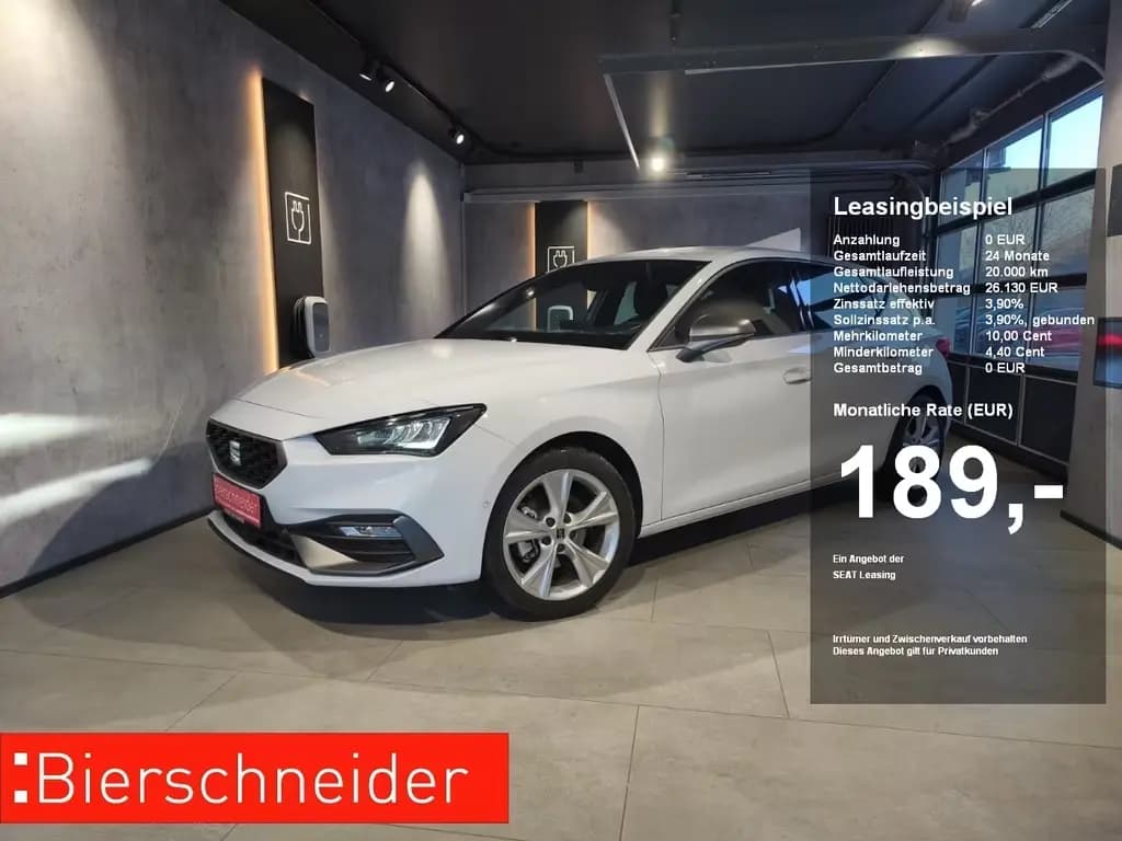 Main__Slider__Photo:Seat Leon 1.5 eTSI DSG FR ab 189.- 990.- Anzahlung AL 03/2025-0