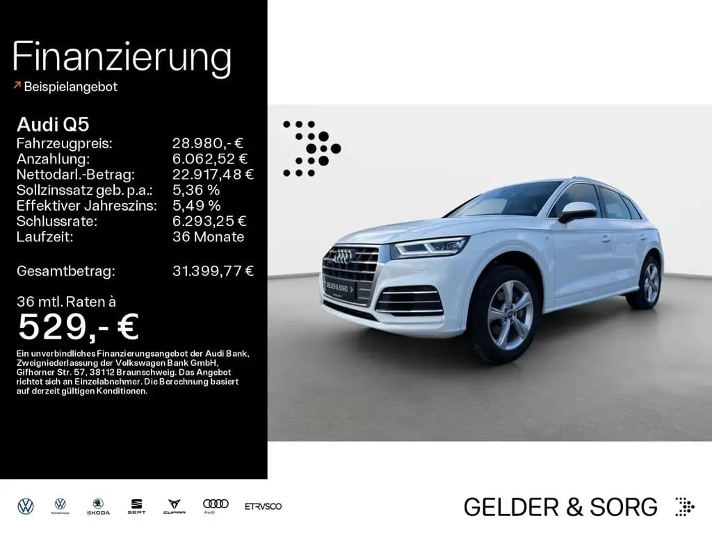 Main__Slider__Photo:Audi Q5 2.0 TFSI qu. S-line|AHK|Matrix|B&O|RFK 06/2017-0