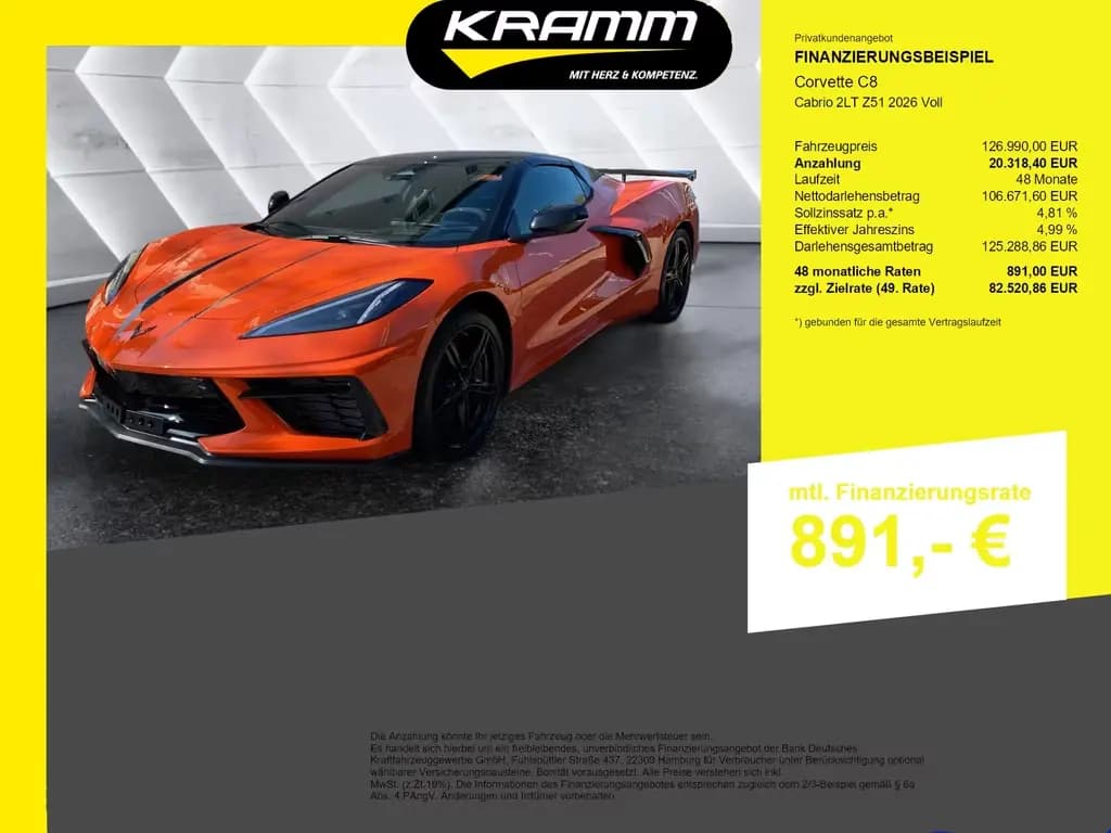 Main__Slider__Photo:Corvette C8 Cabrio 2LT Z51 2026 Voll null-0