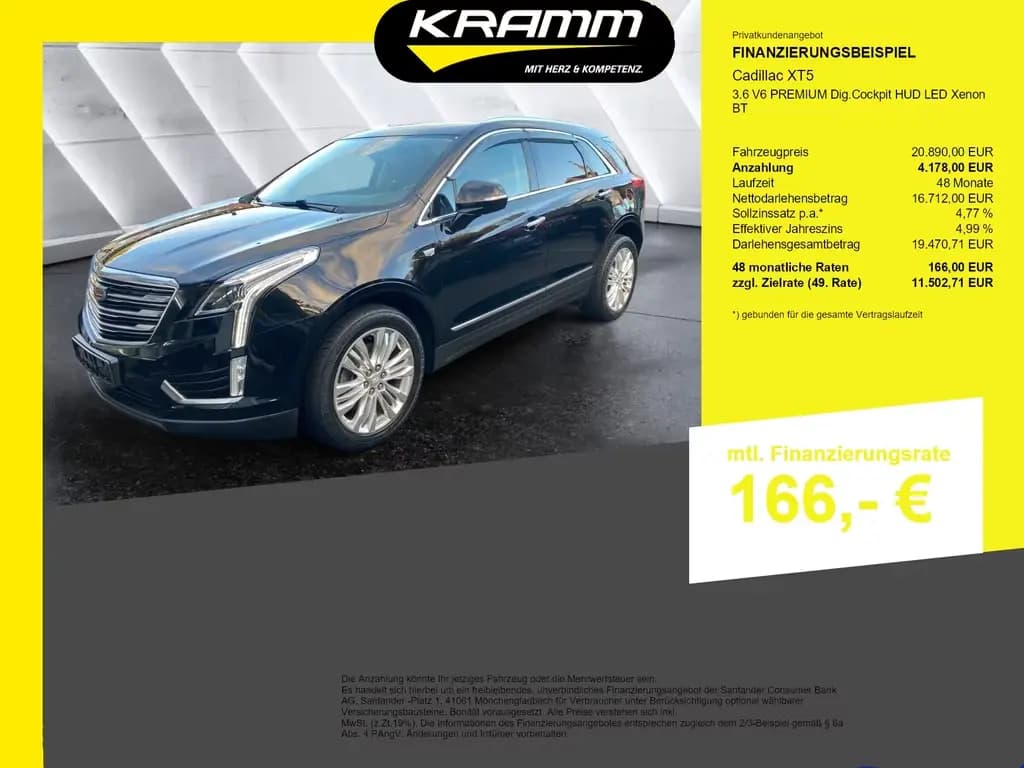 Main__Slider__Photo:Cadillac XT5 3.6 V6 PREMIUM Dig.Cockpit HUD LED Xenon BT 06/2017-0