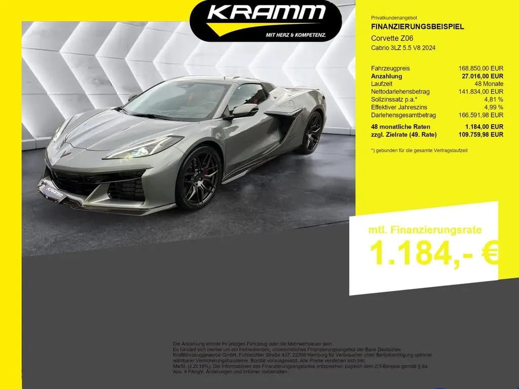 Main__Slider__Photo:Corvette Z06 Cabrio 3LZ 5.5 V8 2024 03/2025-0