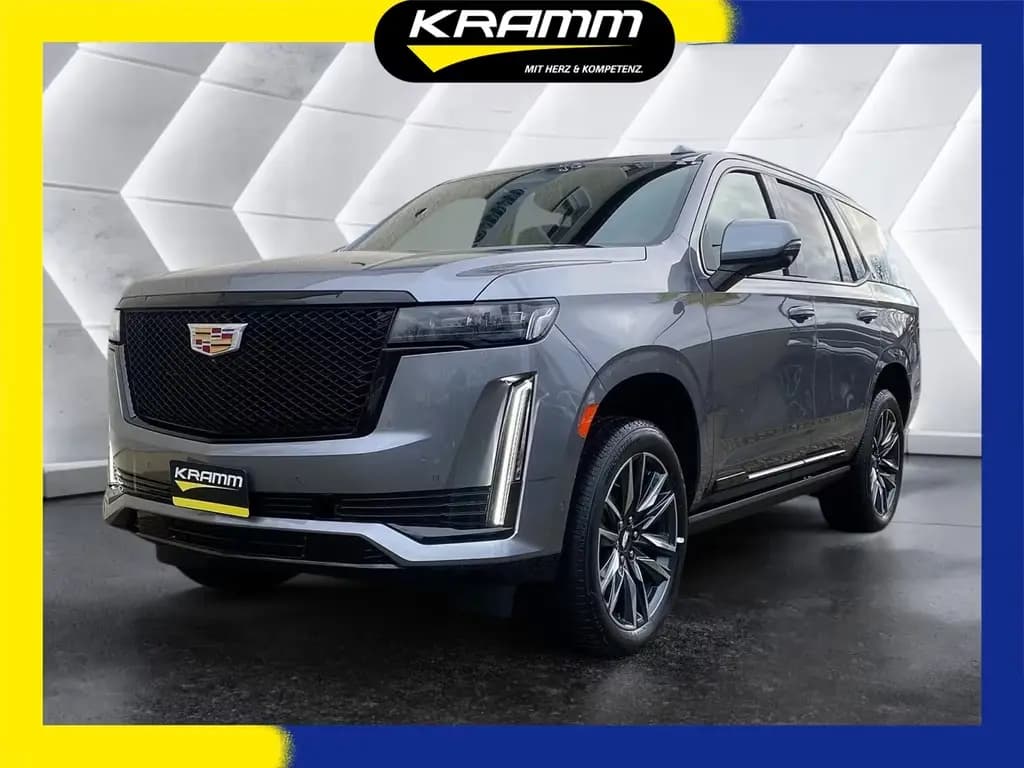 Main__Slider__Photo:Cadillac Escalade Sport 6.2 V8 AWD Luftfahrw.*EU-Navi 06/2023-0