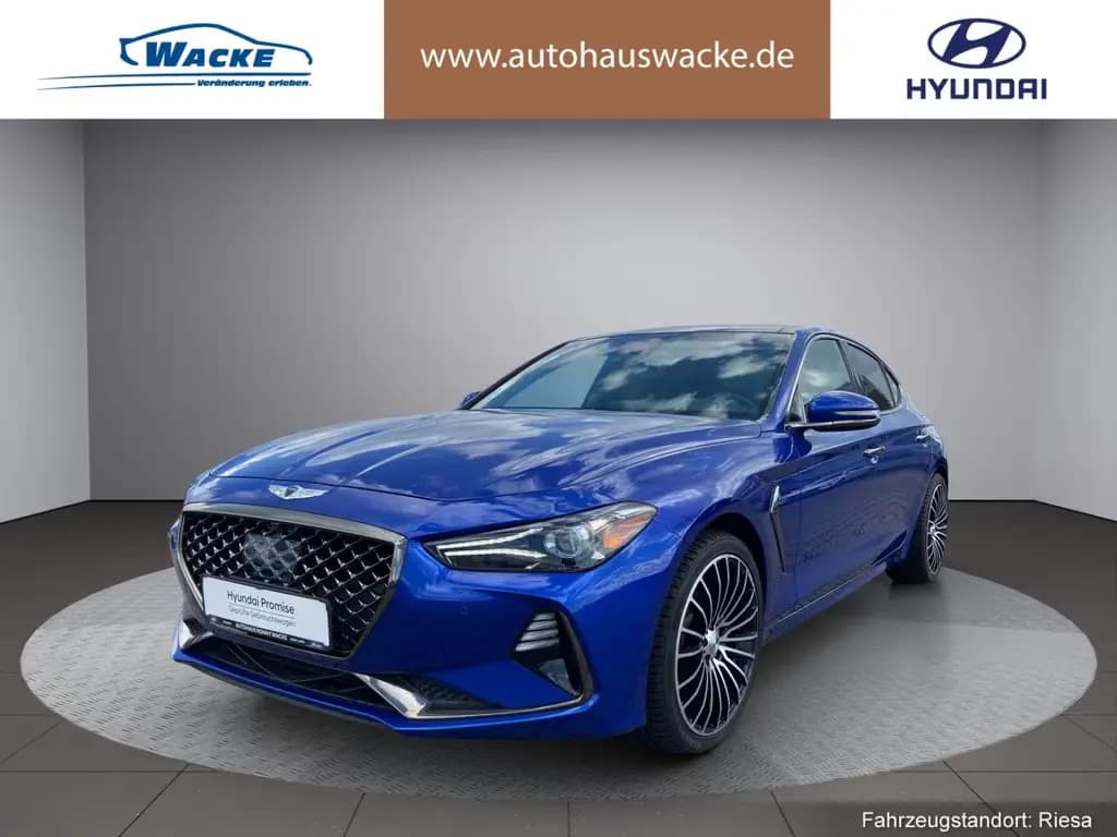 Main__Slider__Photo:Genesis G70 3.3T HTRAC KAMERA NAVI SITZBELÜFTUNG 360° 07/2021-0