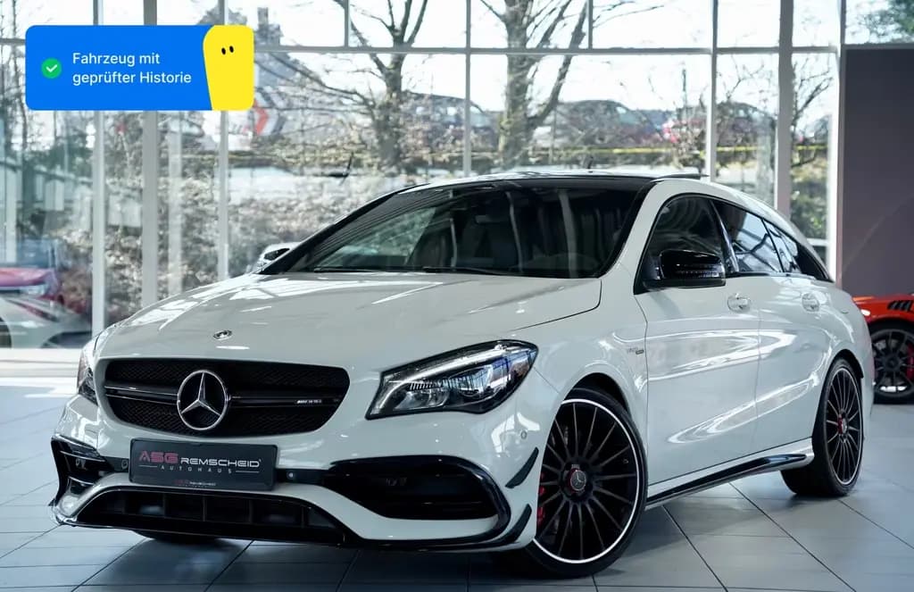 Main__Slider__Photo:Mercedes-Benz CLA 45 AMG Shooting Brake 4M *19*Schale*S-Abgas 08/2018-0