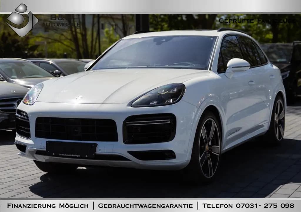 Main__Slider__Photo:Porsche Cayenne Turbo 2HAND/AHK/SportChrono/NAVI/AppleCa 12/2019-0