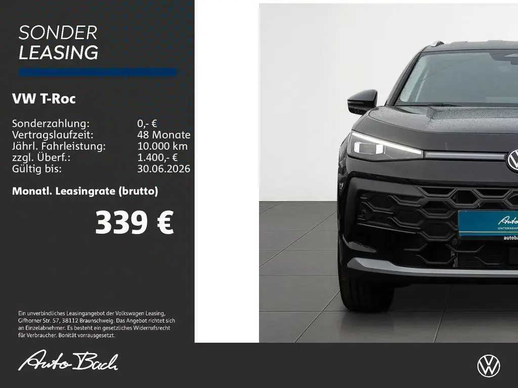 Main__Slider__Photo:Volkswagen T-Roc Style 1.5 l eTSI OPF 110 kW (150 P S) 7-Ga null-1