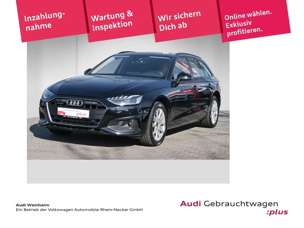 Main__Slider__Photo:Audi A4 Avant 40 TDI quattro S tronic Navi LED Klima 10/2022-0