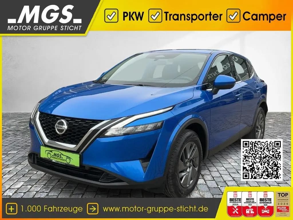 Main__Slider__Photo:Nissan Qashqai Acenta BT #NAVI-AHK 03/2022-0