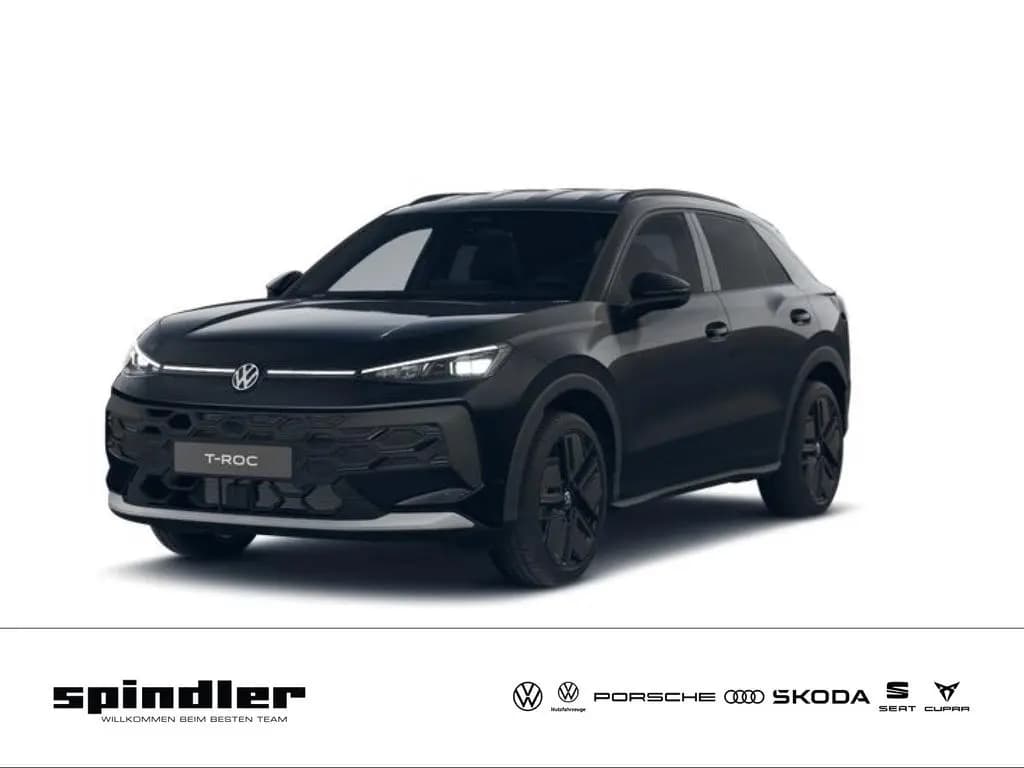 Main__Slider__Photo:Volkswagen T-Roc Style 150 PS DSG BLACK ST WINTERRÄDER uvm. null-0
