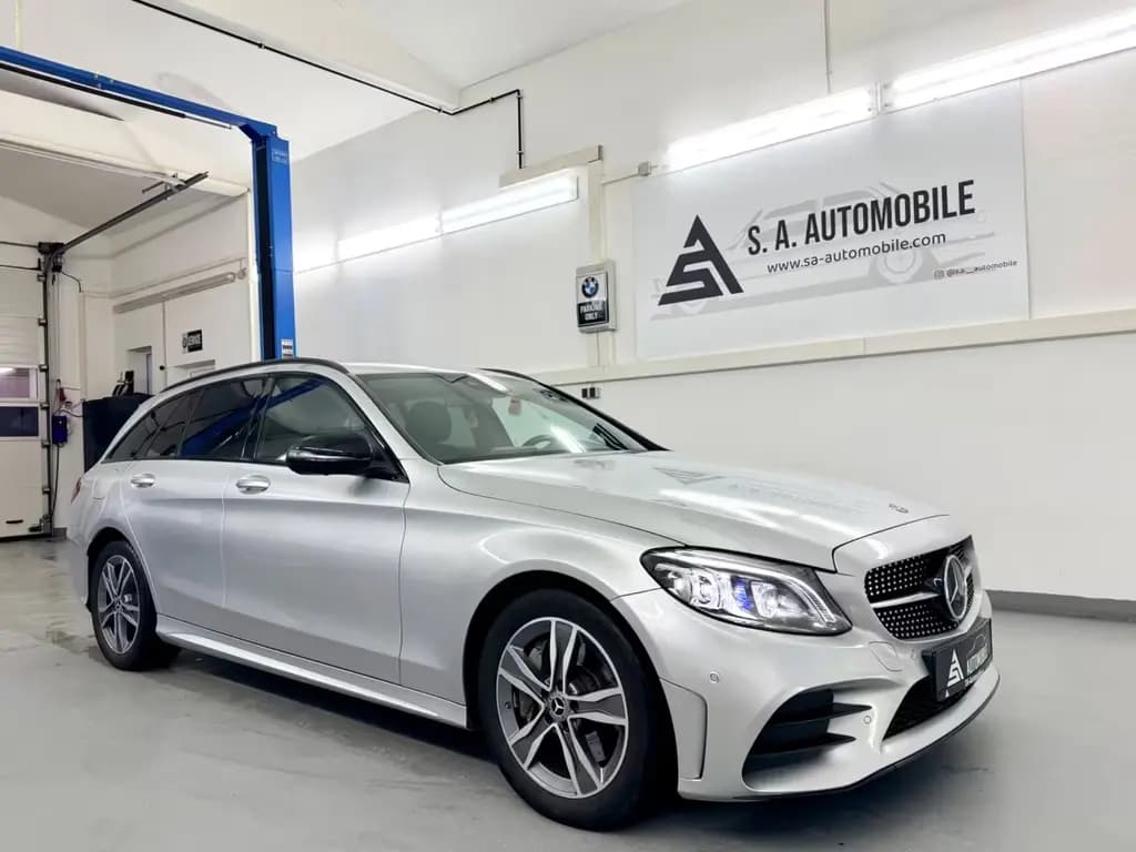 Main__Slider__Photo:Mercedes-Benz C-Class 300 Amg-Line*360Grad Kamera*Multibeam* 09/2018-0