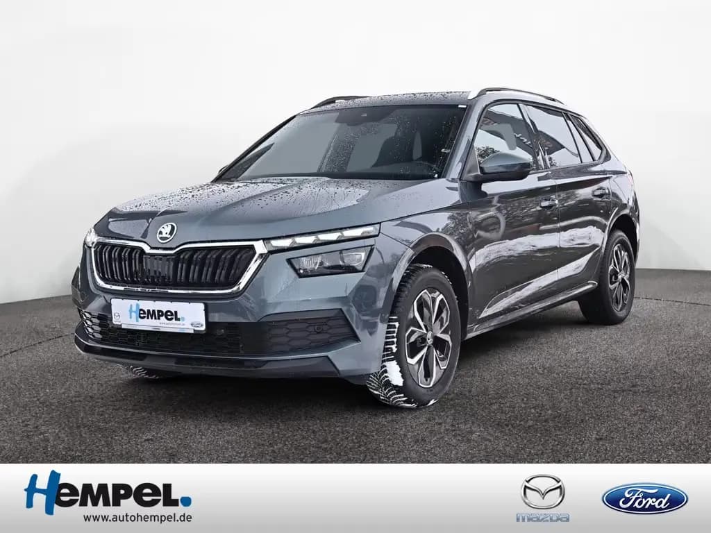 Main__Slider__Photo:Skoda Kamiq 1.0 TSI Ambition KURVENLICHT PDC SHZ LED 06/2020-0