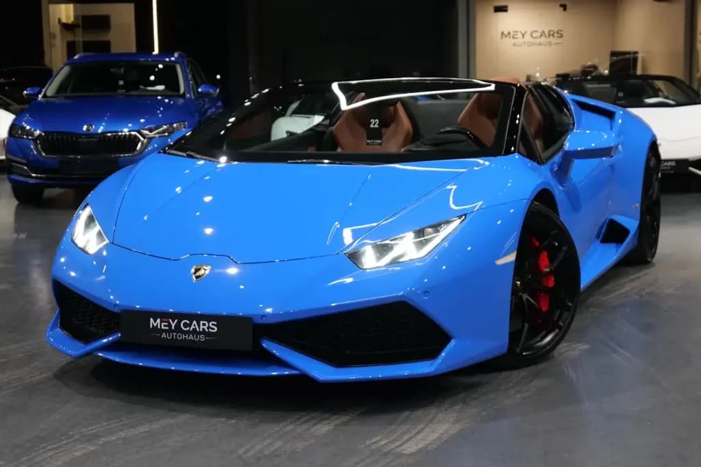 Main__Slider__Photo:Lamborghini Huracán LP610-4 Spyder *Kamera*Lift*Keramik* 05/2016-0