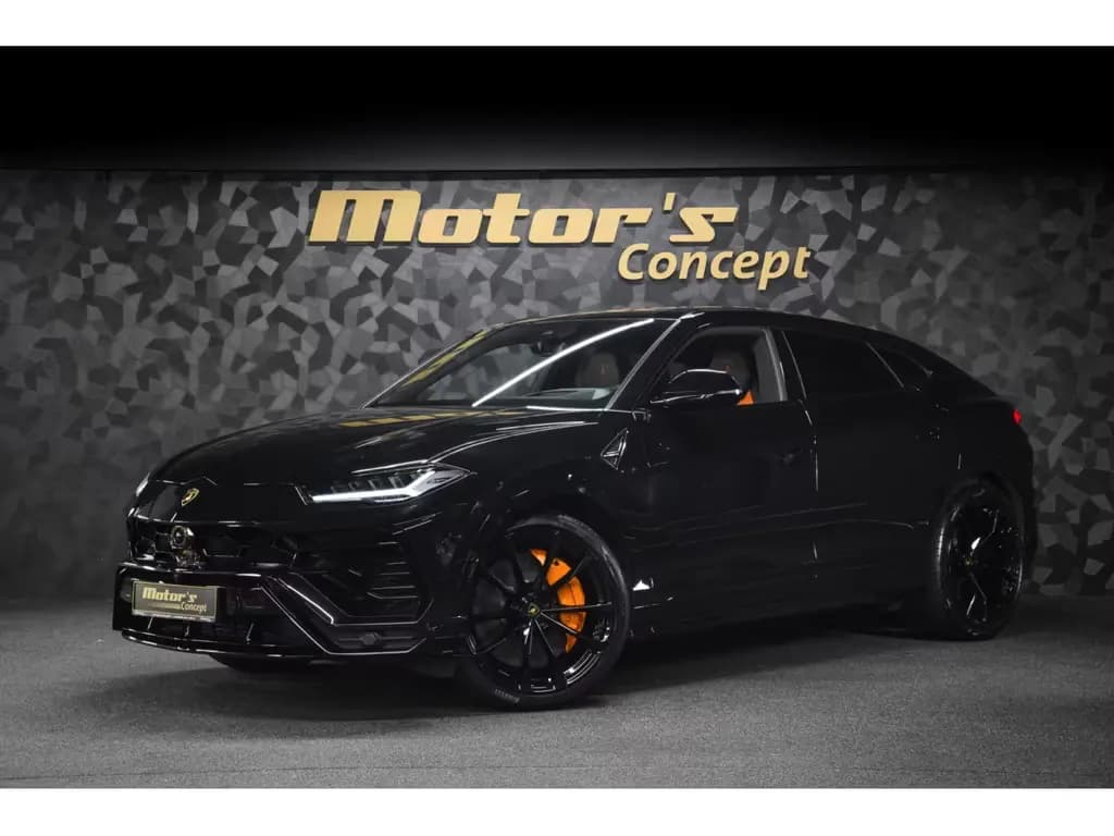 Main__Slider__Photo:Lamborghini Urus V8 - NERO HELENE / ORANGE - AKRAPOVIC 07/2022-0