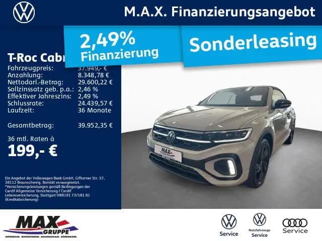 Main__Slider__Photo:Volkswagen T-Roc Cabriolet 1.5 TSI DSG R LINE EDIT. KARMANN 04/2025-0