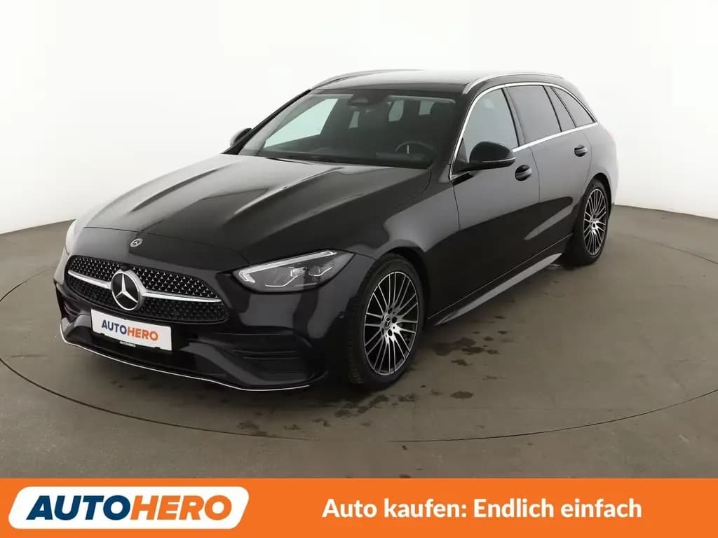 Main__Slider__Photo:Mercedes-Benz C-Class 220 d T AMG Line Aut.*NAVI*TEMPO*LED*CAM*SHZ* 03/2022-0