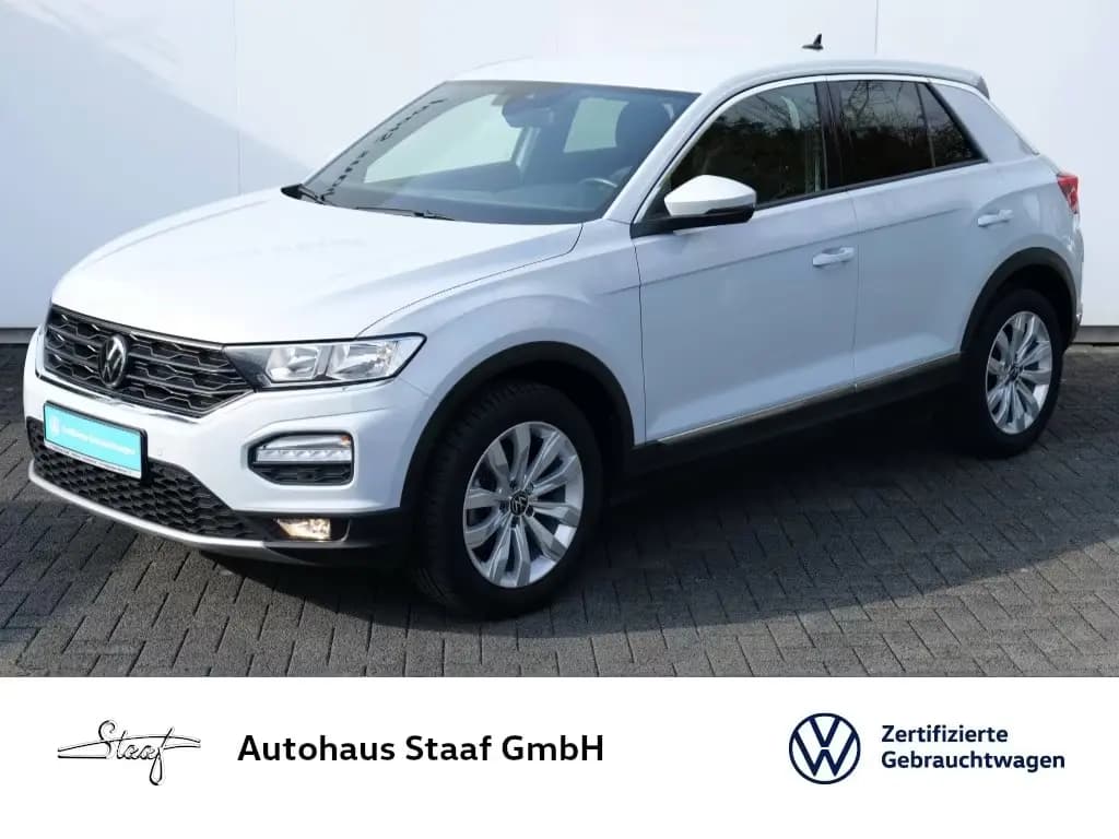 Main__Slider__Photo:Volkswagen T-Roc Sport 1.5 TSI 150PS 6-GANG AHK+KAMERA+ACC 12/2021-0