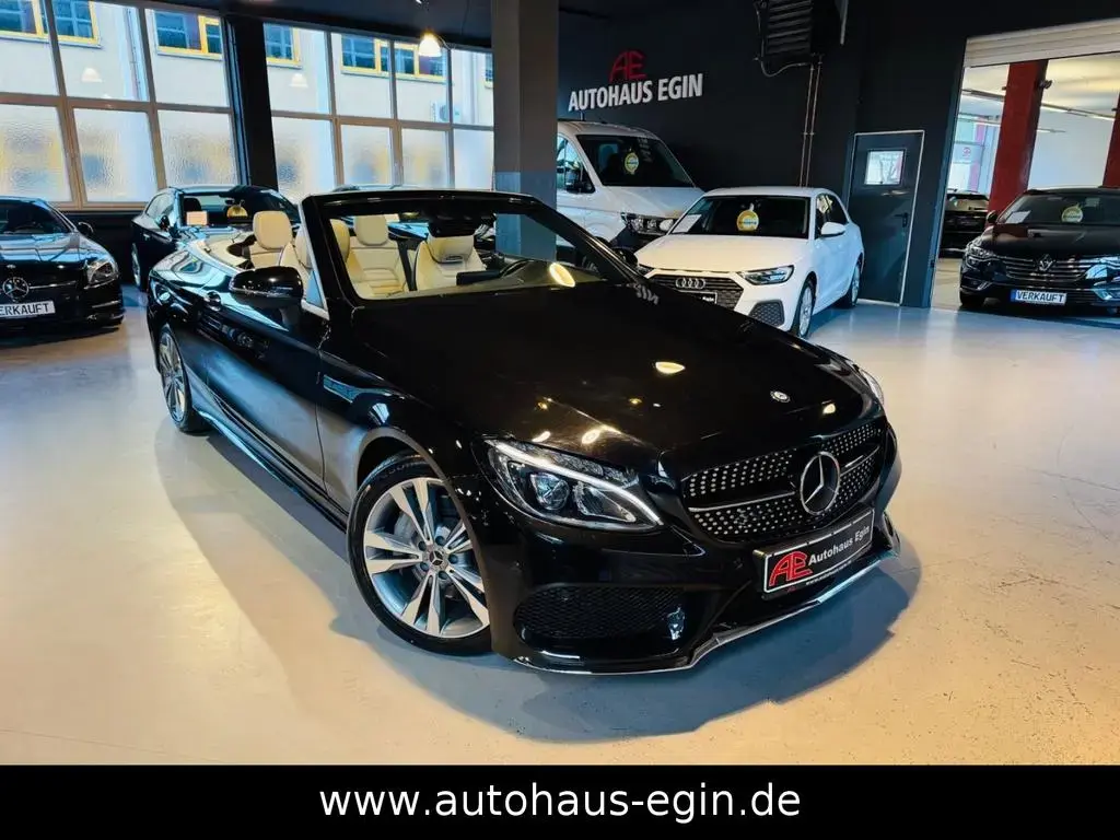 Main__Slider__Photo:Mercedes-Benz C-Class 300 Cabrio AMG KAMERA NAVI LED LEDER PDC Garan 10/2016-1