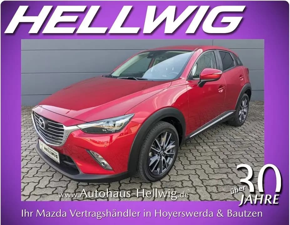 Main__Slider__Photo:Mazda CX-3 2.0l Sports-Line Teilleder Kamera Navi 09/2017-0