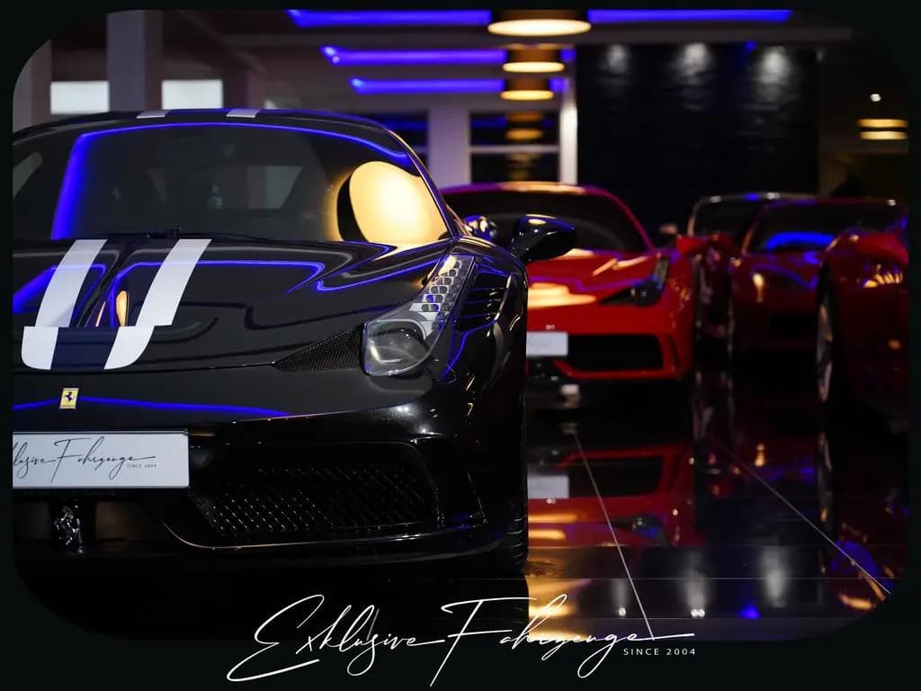 Main__Slider__Photo:Ferrari 458 Speciale Nero Daytona Blu Nart TELEMETRY!!! 01/2014-0
