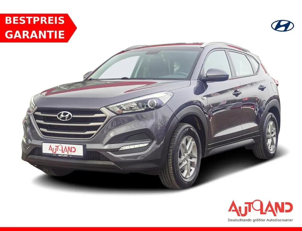 Main__Slider__Photo:Hyundai TUCSON 1.6 blue Classic Navi Sitzheizung Kamera 06/2018-0