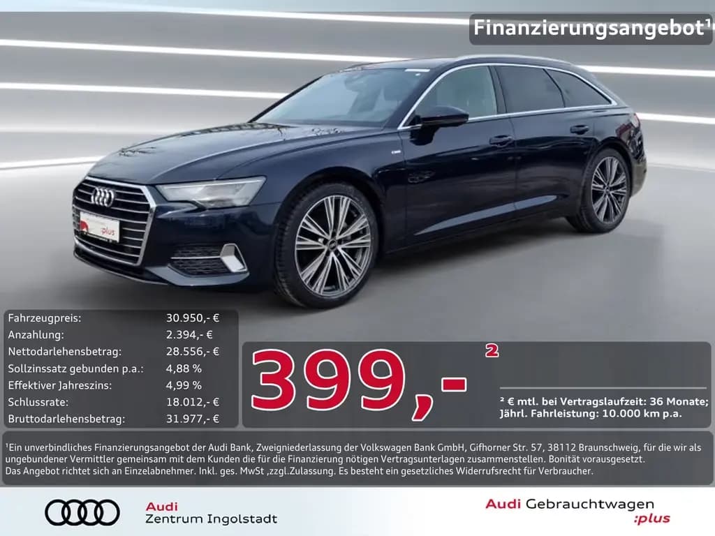 Main__Slider__Photo:Audi A6 Avant 40 TDI S line AHK PANO Memory 20" Sport 12/2021-0