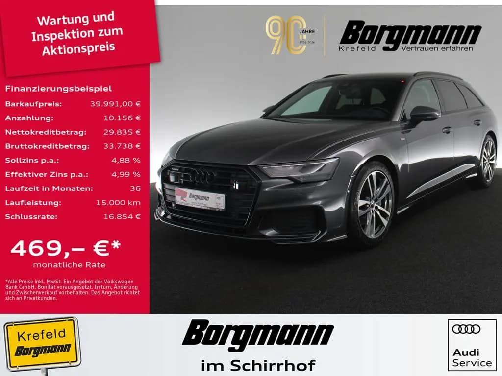 Main__Slider__Photo:Audi A6 Avant 45 TDI quattro S-Line AHK PANO HUD B&O 11/2022-0