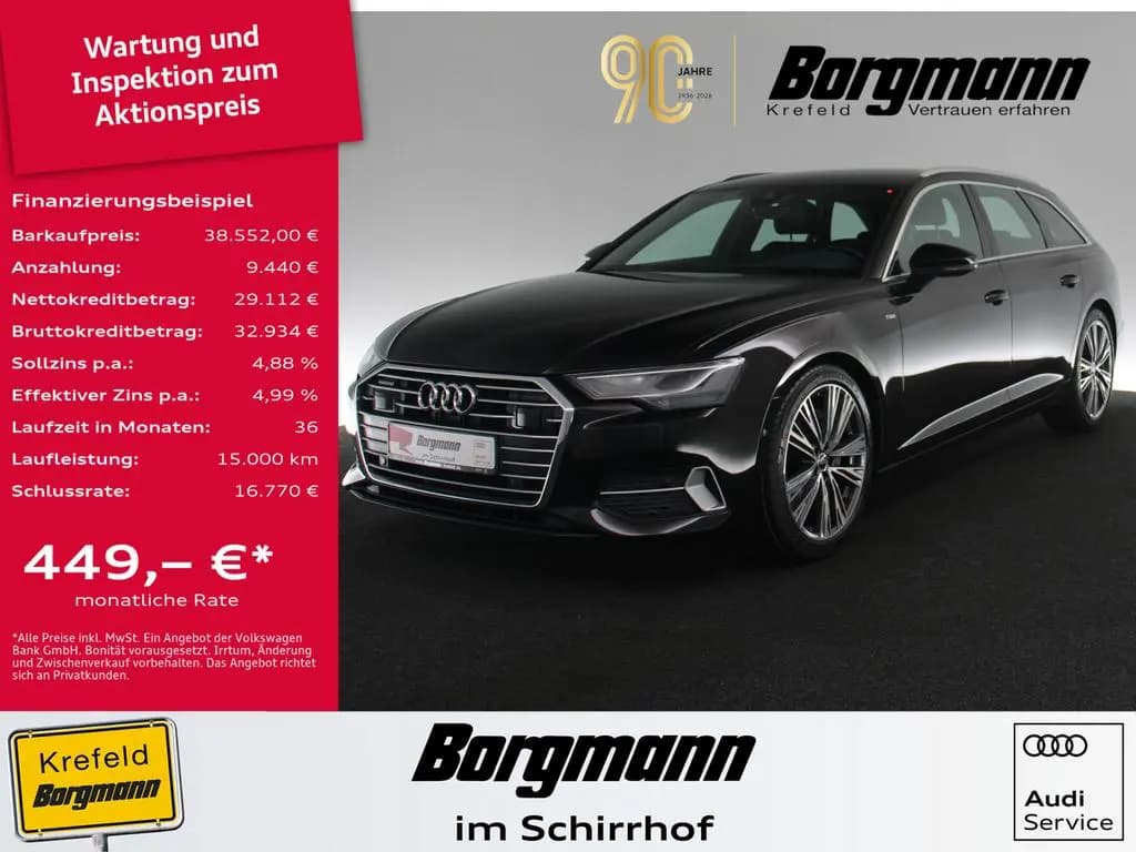 Main__Slider__Photo:Audi A6 Avant 50 TDI quattro S-line AHK LED ACC NAVI 10/2022-0