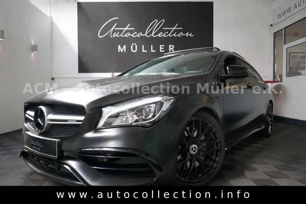 Main__Slider__Photo:Mercedes-Benz CLA-Class 45 AMG Shooting Brake 4Drive*2.Hand*Pano*LED 08/2018-0