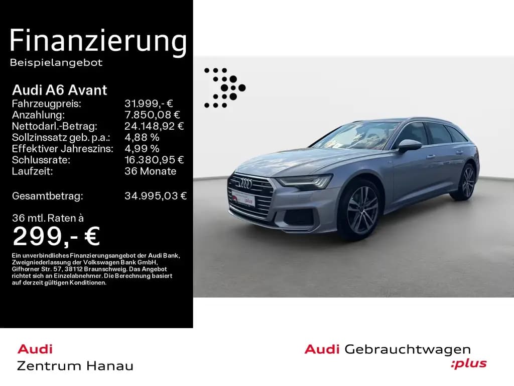 Main__Slider__Photo:Audi A6 Avant 45 TDI QUATT DESIGN S LINE *PANO*MATRIX 12/2022-0