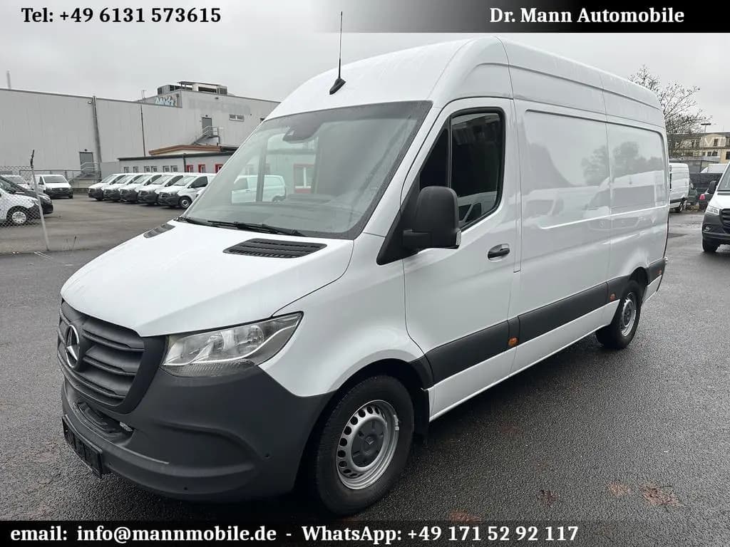 Main__Slider__Photo:Mercedes-Benz Sprinter 314 CDI RWD L2 2 x Zusatzheizung Regale 11/2019-0