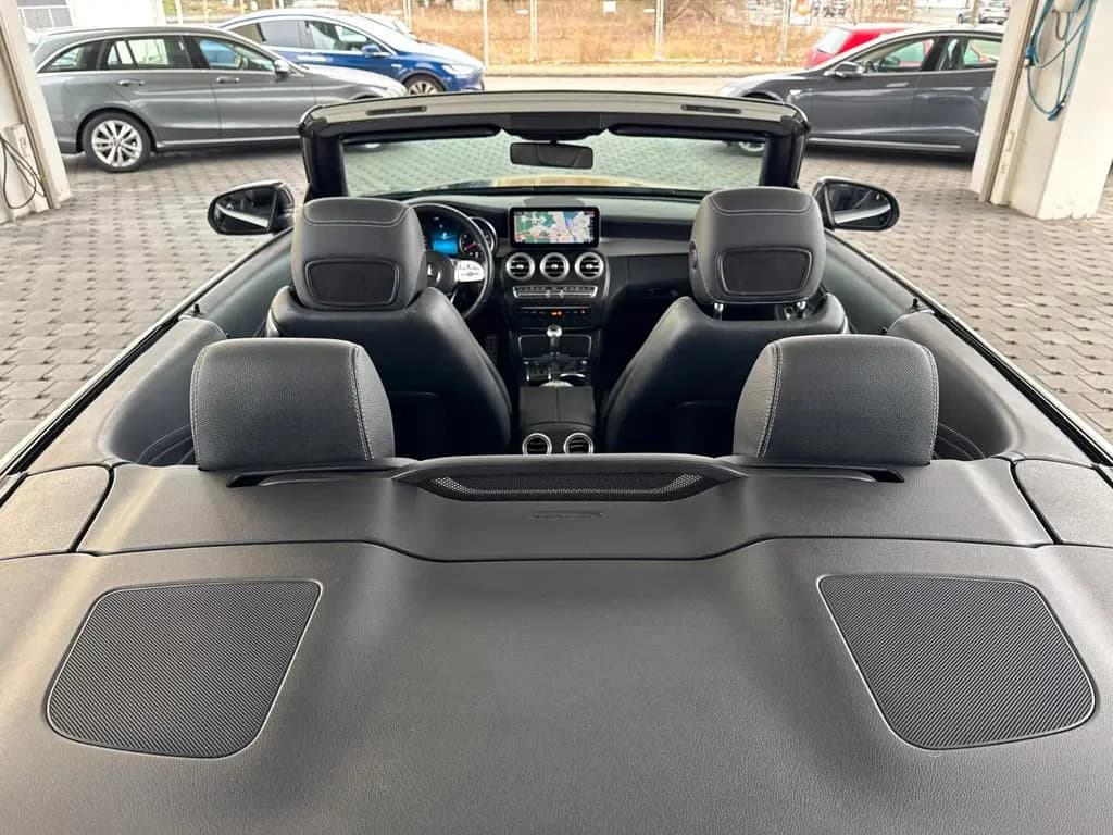 Main__Slider__Photo:Mercedes-Benz C-Class 180 Cabriolet AMG|LED|AirScarf|AirCap|AppleCar 04/2019-0