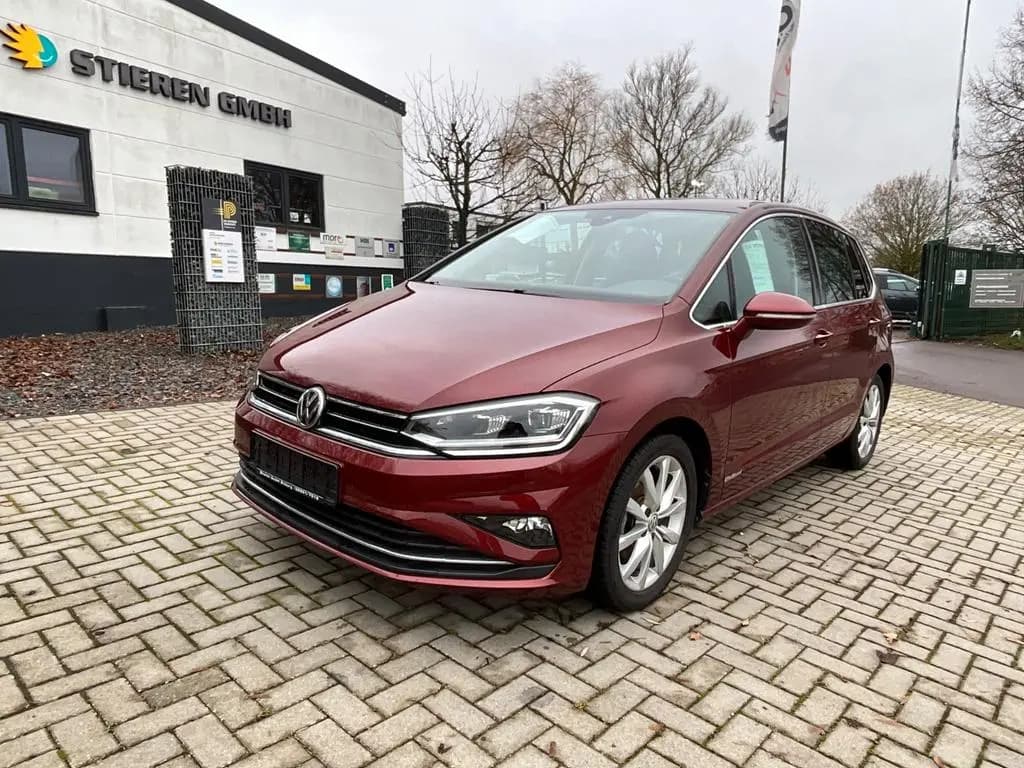 Main__Slider__Photo:Volkswagen Golf Sportsvan 1.5 TSI LED ACC Automatik 09/2018-0