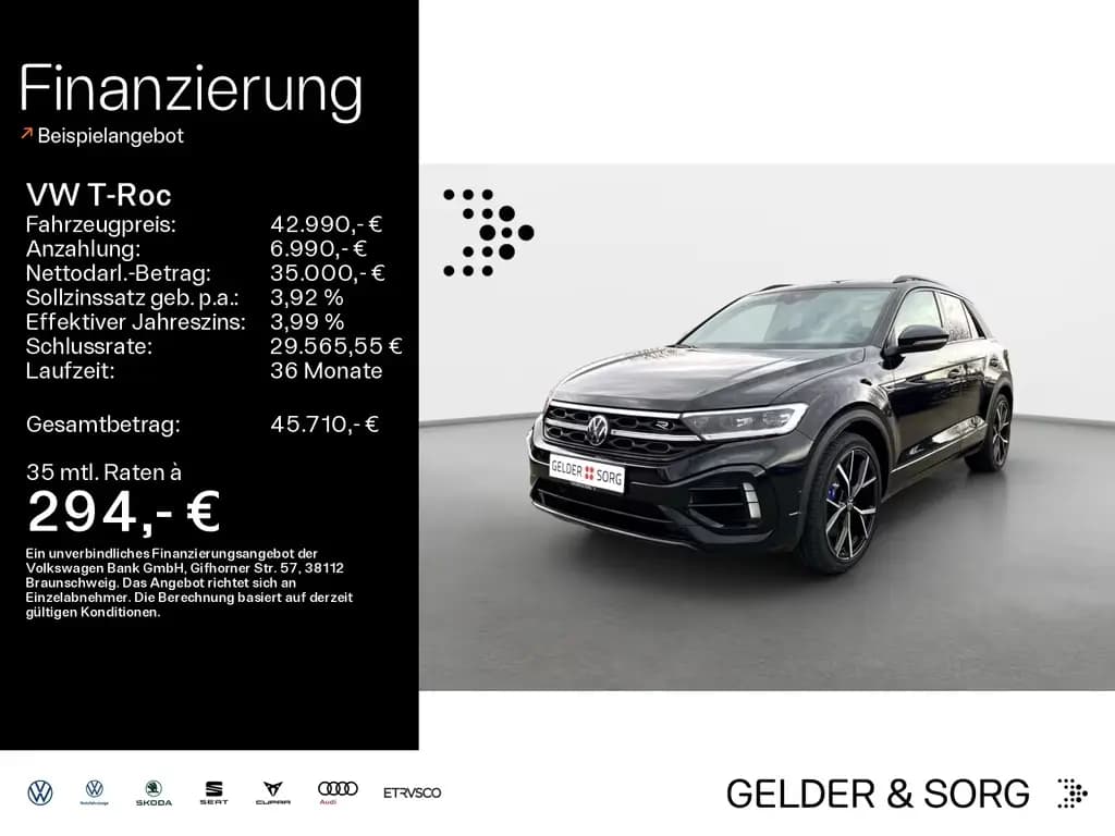 Main__Slider__Photo:Volkswagen T-Roc R 2.0 TSI 4Motion Matrix*RFK*AHK*Pano*ACC 12/2024-0