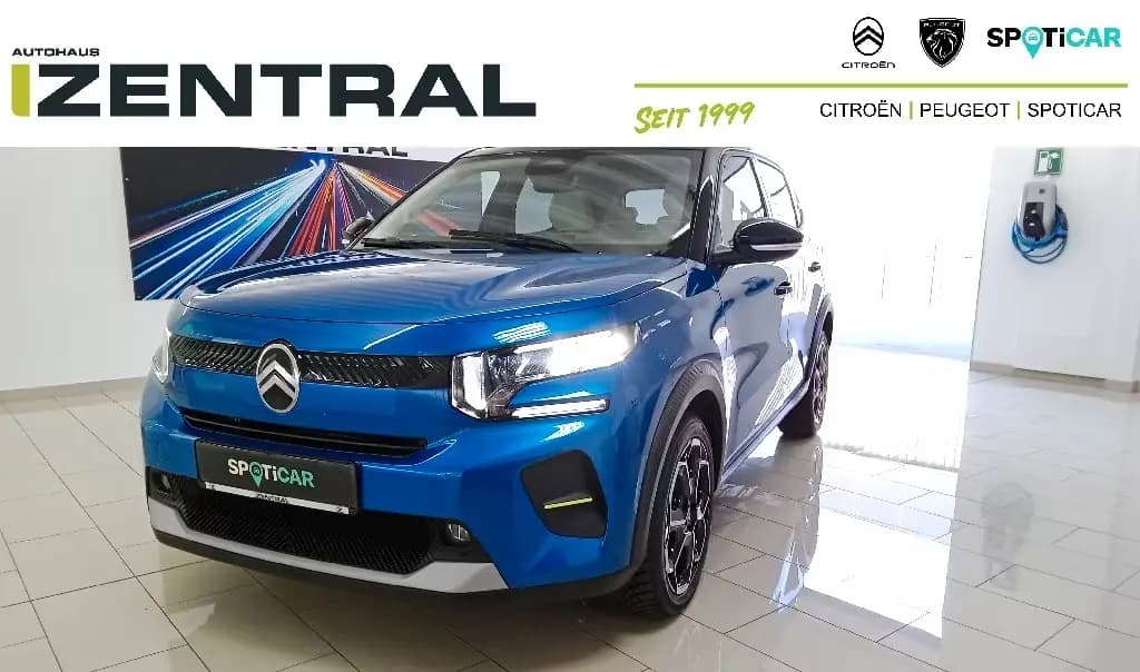 Main__Slider__Photo:Citroën C3 Turbo 100 MAX Sitzheizung Rückfahrkamera 03/2025-0
