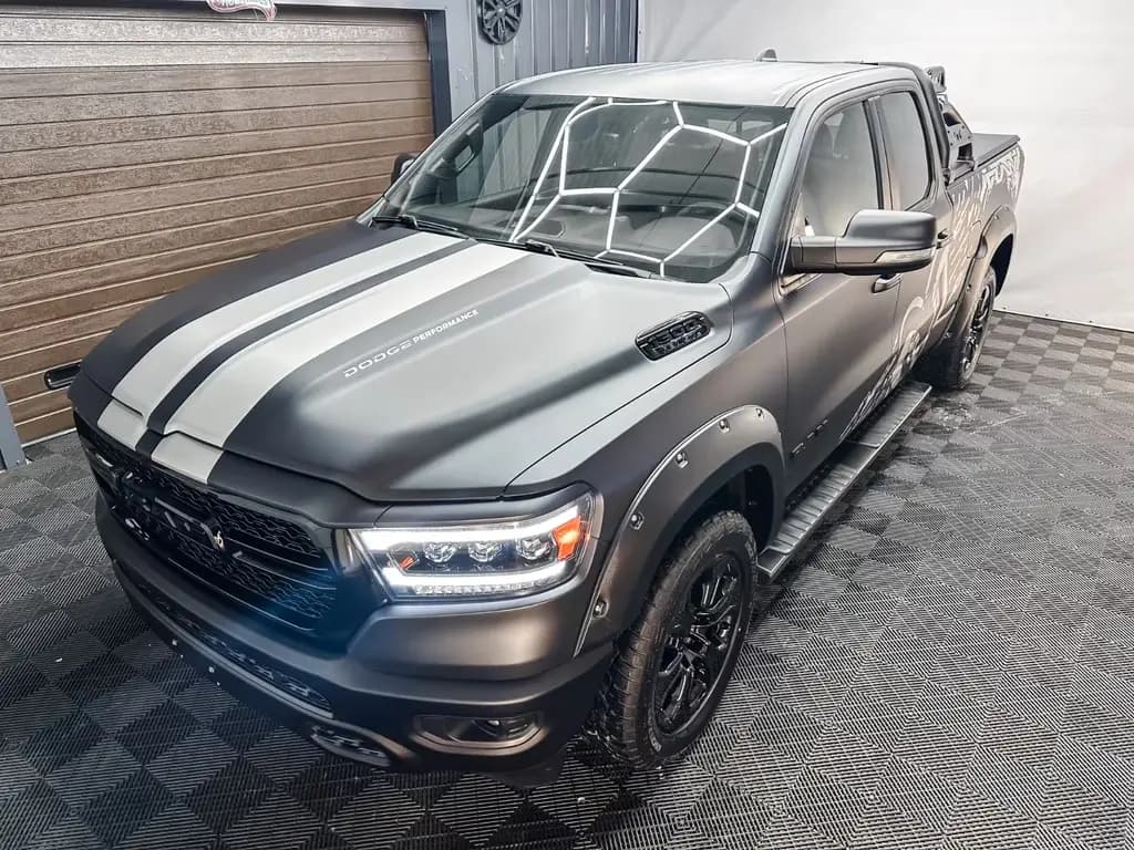 Main__Slider__Photo:Dodge RAM BIG HORN 6.4 Box 4x4 5.7L Matt Black 12/2020-0