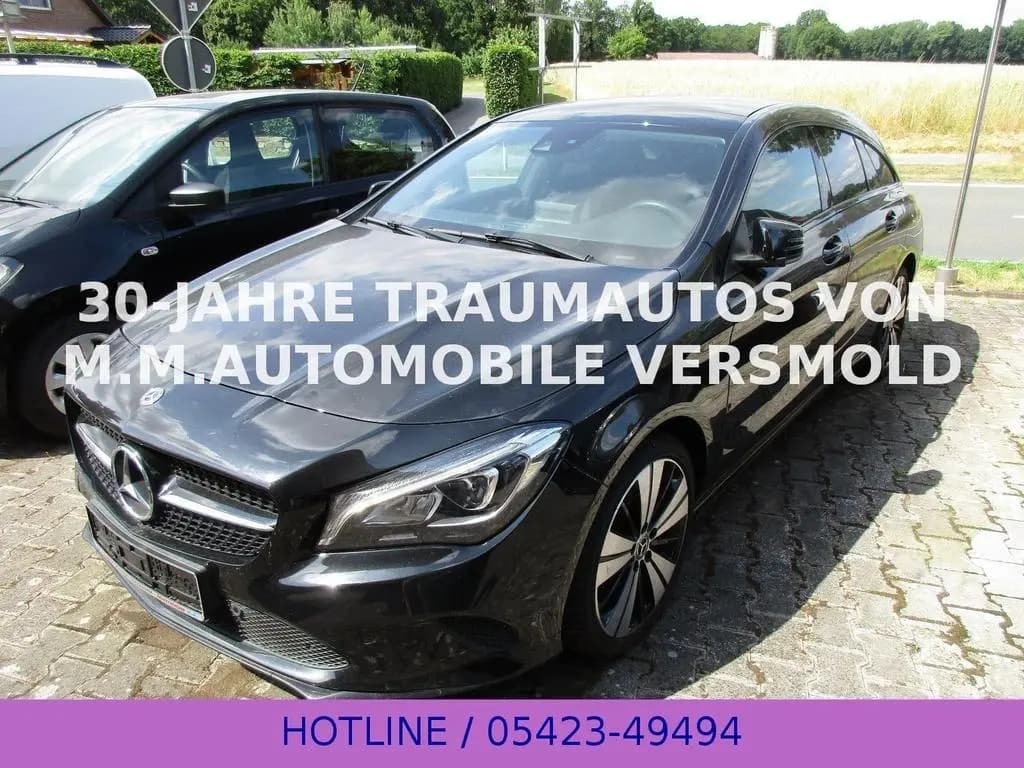 Main__Slider__Photo:Mercedes-Benz CLA-Class 200 Shooting Brake +LED+Kamera+Alu+Teilleder 10/2018-0