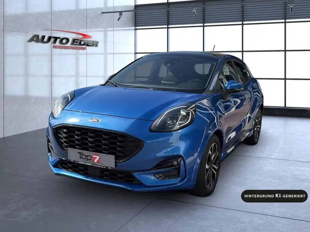 Main__Slider__Photo:Ford Puma ST-Line Kamera PDC h. Navi Keyless Tempo 09/2022-1