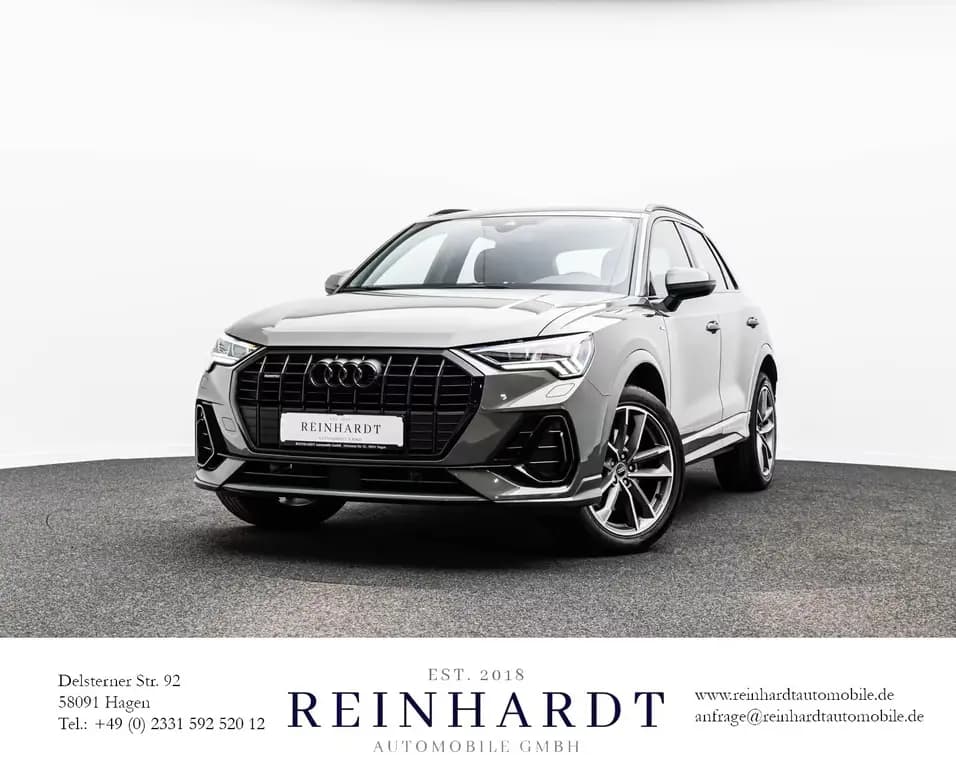 Main__Slider__Photo:Audi Q3 45TFSi Q 2x S LINE BLACK 19Z./MATRIX/ACC/VC 11/2021-0