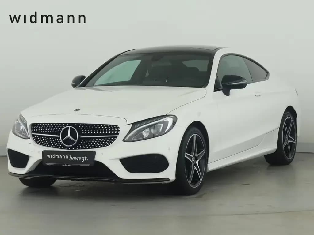 Main__Slider__Photo:Mercedes-Benz C-Class 200 Coupe AMG*Panorama*LED*Navigation*PTS*SHZ* 01/2018-0