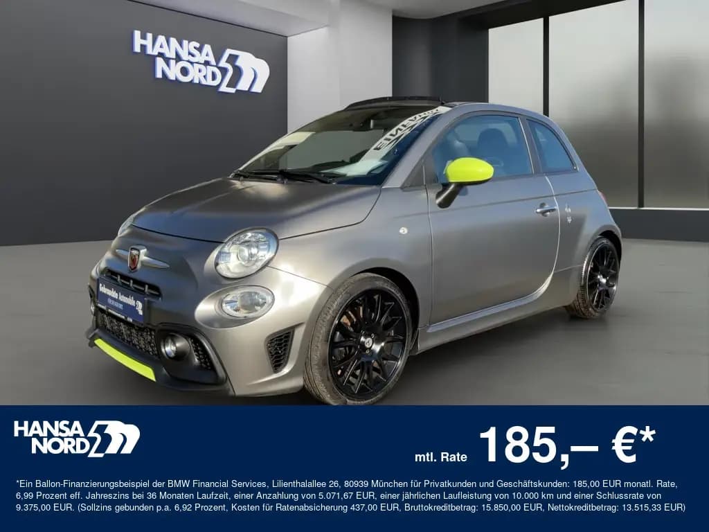 Main__Slider__Photo:Abarth 595 C Pista Cabrio XENON NAVI SPORTSITZ 17" 04/2020-0