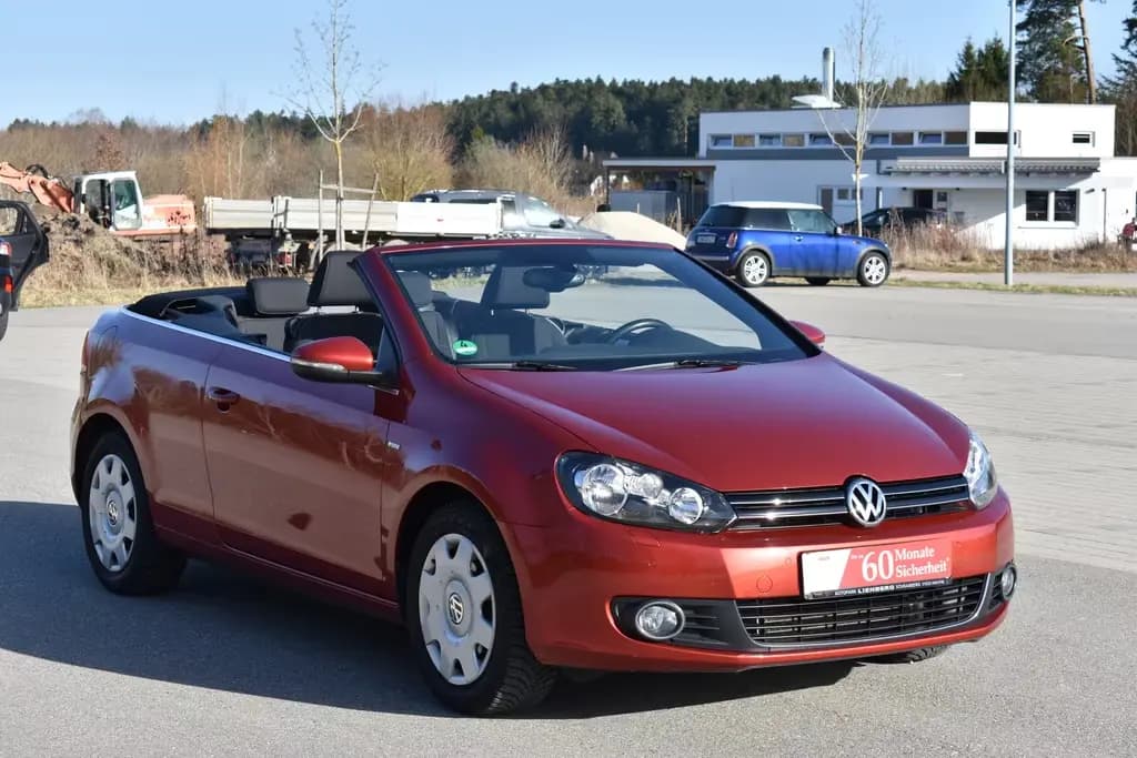 Main__Slider__Photo:Volkswagen Golf VI*1.2TSI*Cup*Cabrio*PDC*Klima*SHZ*1.Hand 05/2015-0