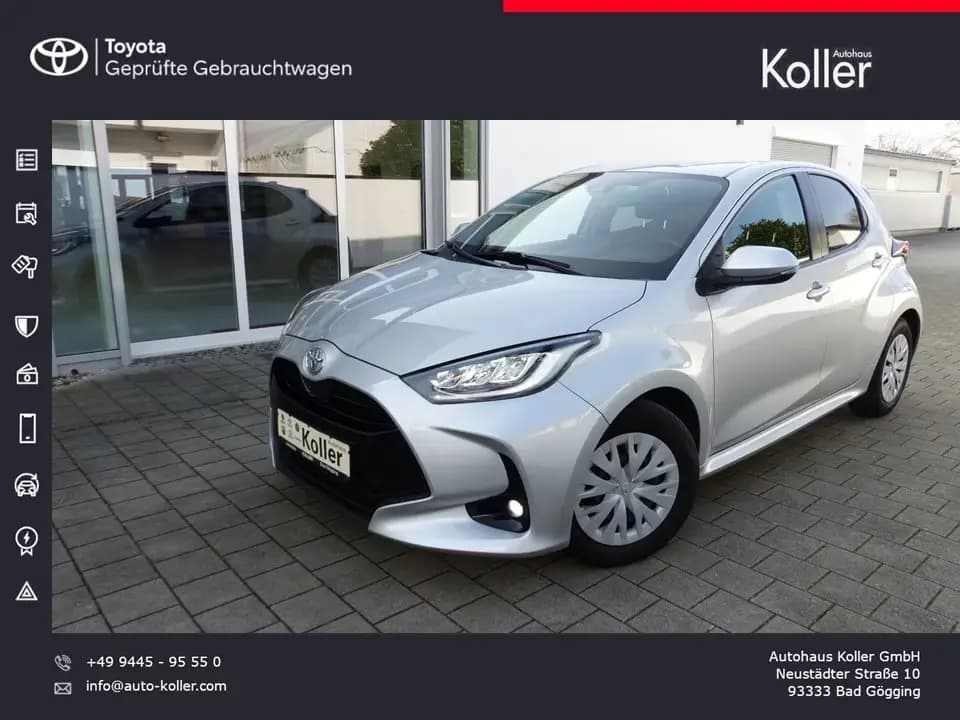 Main__Slider__Photo:Toyota Yaris 1.5 VVT-iE Kamera LED CarPlay DAB NS SHZ 04/2021-0