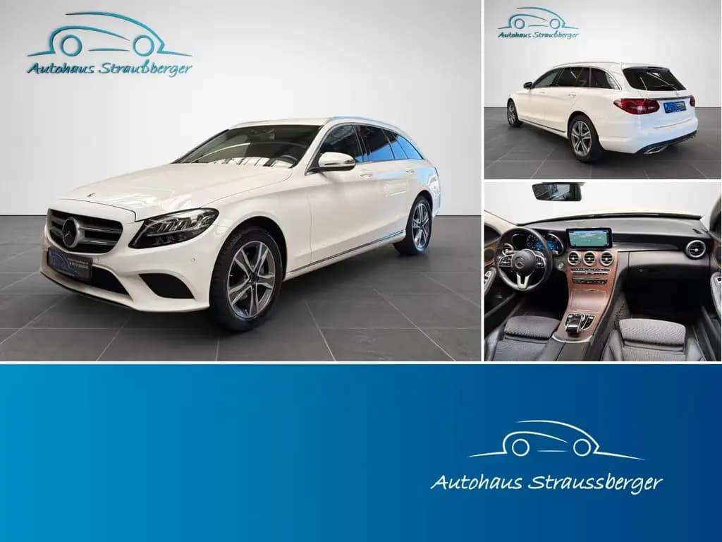 Main__Slider__Photo:Mercedes-Benz C 220 T d 4Matic LED SHZ ACC HuD RFK NP: 61.000 € 08/2018-0