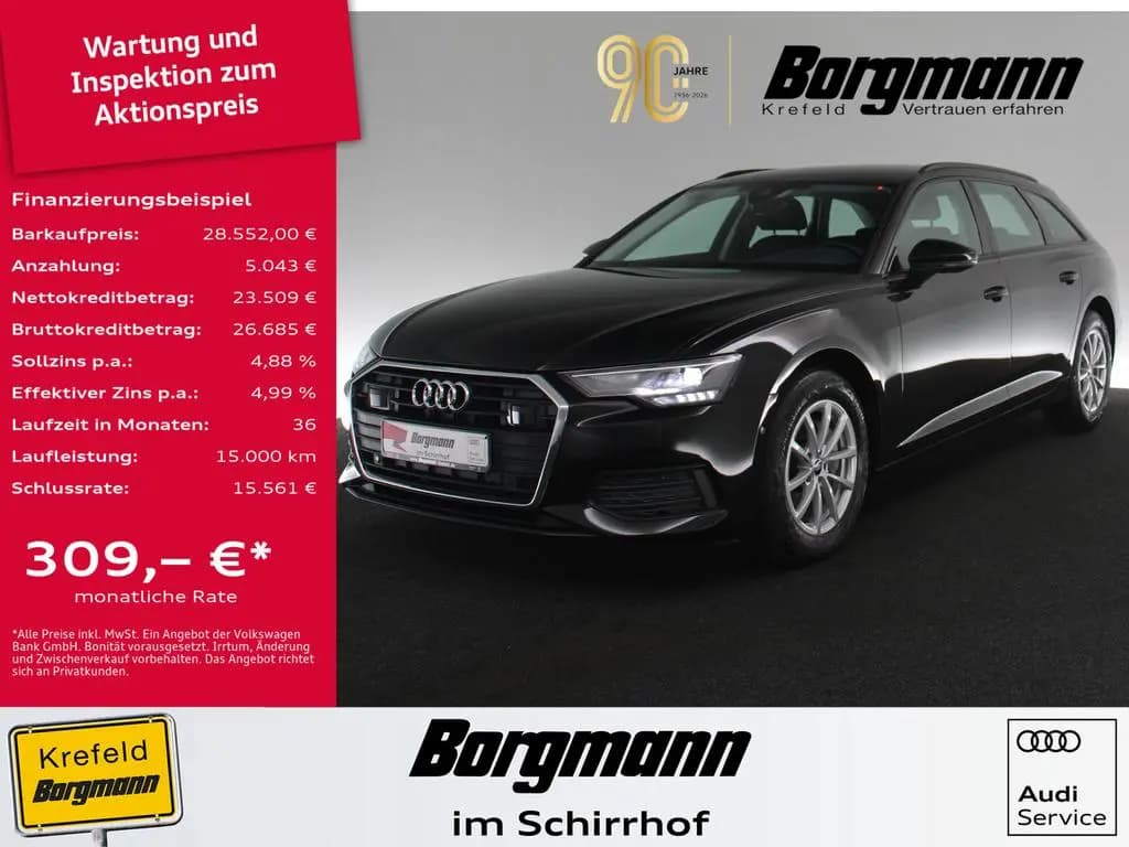 Main__Slider__Photo:Audi A6 Avant 40 TDI LED ACC NAVI KAMERA SHZ PDC 01/2023-0