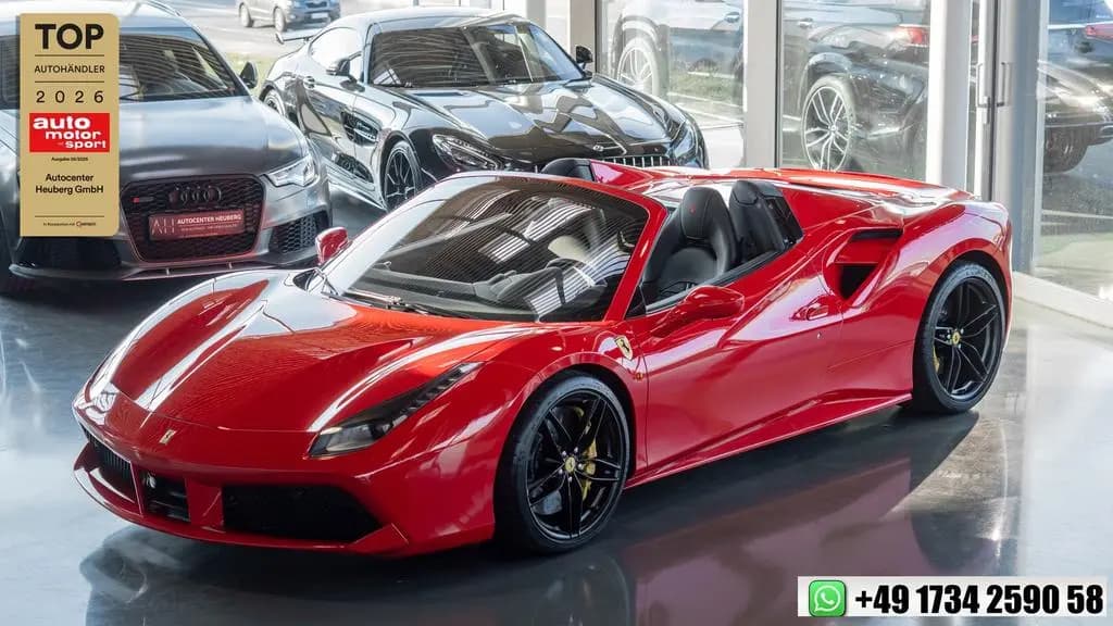 Main__Slider__Photo:Ferrari 488 Spider *1.Hd*nur19 TKM*UNFALLFREI* 09/2016-0