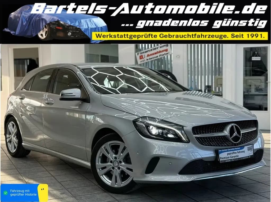 Main__Slider__Photo:Mercedes-Benz A-Class 200 BE Urban, LED, Leder, Navi, 7G, Sitzheiz. 03/2017-0